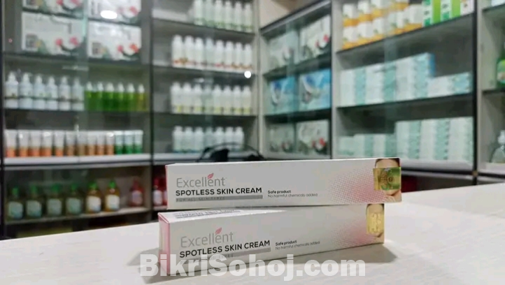 এক্সিলেন্ট স্পটলেস ক্রিম – দাগ, কালো ছোপ ও মেছতা দূর করুন